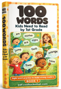 100 Words Kids Need to Read by 1st Grade_ Sight Word Practice to Build Strong Readers