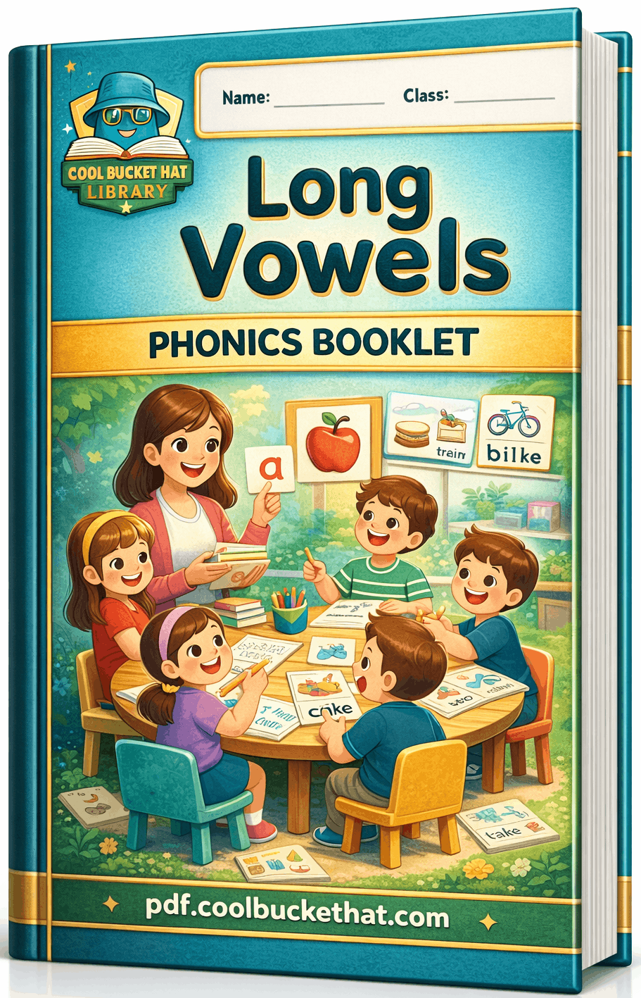 Long Vowels Phonics Booklet